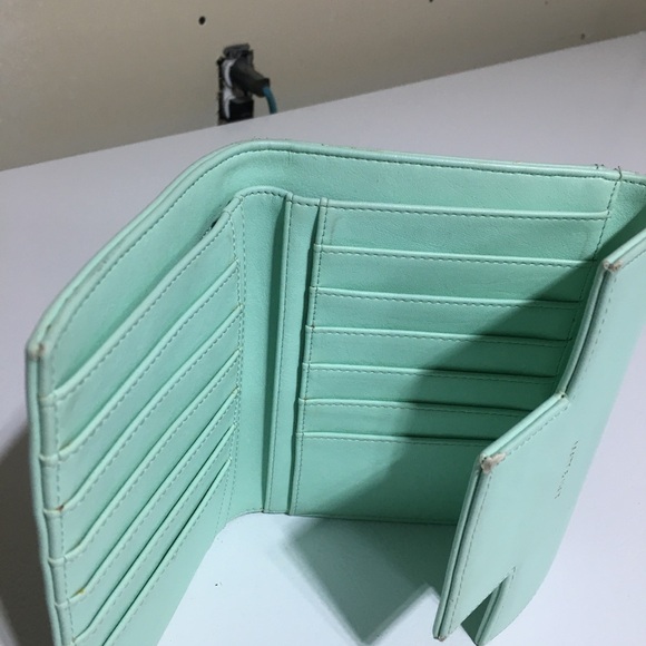 Mint Green Matt and Nat wallet - Picture 3 of 3
